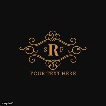 Classic emblem with initial | Free stock vector - 579358