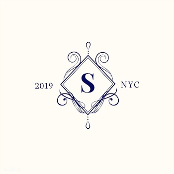 Classic emblem with initial | Free stock vector - 579368