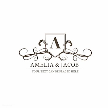 Classic emblem with initial | Free stock vector - 579375