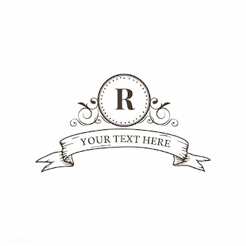 Classic emblem with initial | Free stock vector - 579378