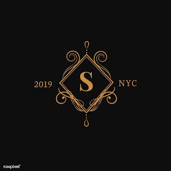 Classic emblem with initial | Free stock vector - 579379