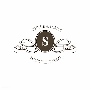 Classic emblem with initial | Free stock vector - 579383