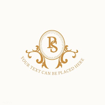 Classic emblem with initial | Free stock vector - 579385