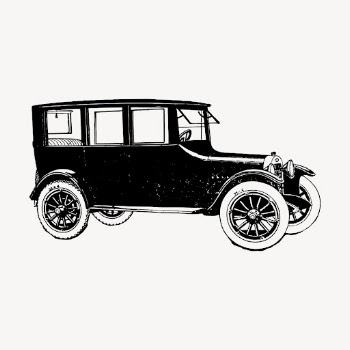 Classic family car hand drawn | Free Vector Illustration - rawpixel