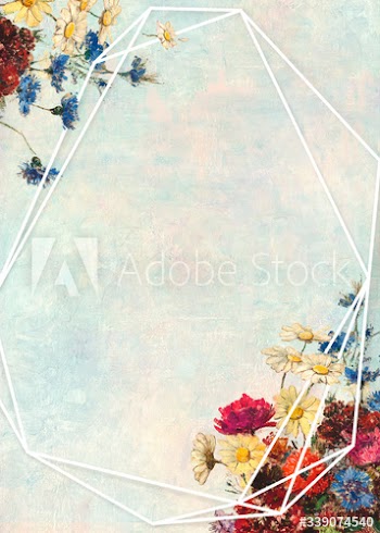 Classic floral design space