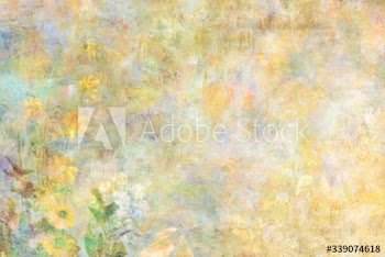 Classic floral design space