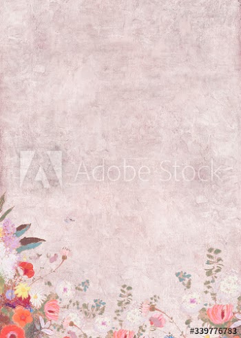 Classic floral design space