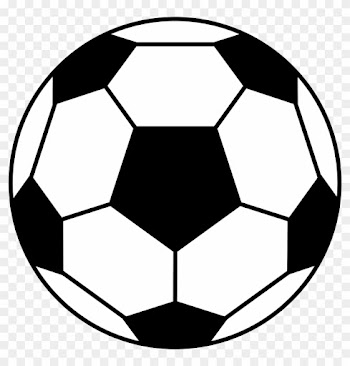 Classic Football Banner Royalty Free - Soccer Ball Clipart