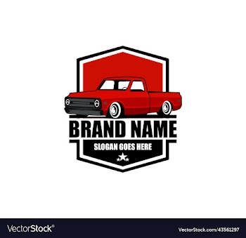 classic hot rod truck restoration emblem