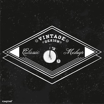 Classic mockup logo design vector | Free stock vector - 463572