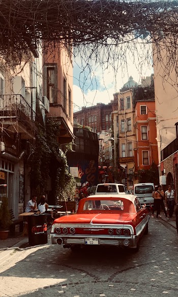 Classic Orange Vehicle
