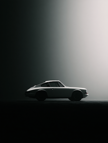 Classic Porsche 911 Rear View
