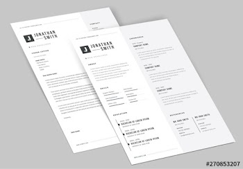 Classic Resume and Cover Letter Set