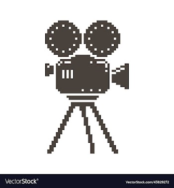classic tripod camera with reels