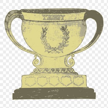 Classic trophy png sticker, vintage | Free PNG - rawpixel