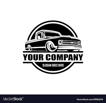 classic vintage truck restoration ready made logo