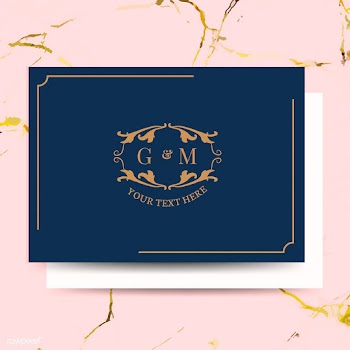Classic wedding invitation card | Free stock vector - 579299