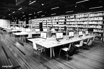 Classroom library study | Free stock photo - 69145