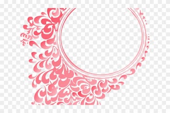 Classy Clipart Paisley Border - Vector Golden Frame Png