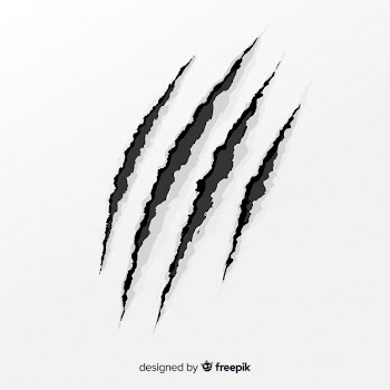 Claw scratches Free Vector