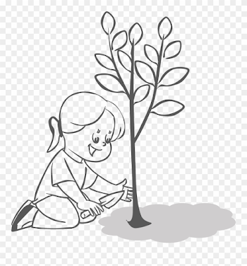 Clean And Green, Nature Cliparts, Free Clipart, People - Planting ...
