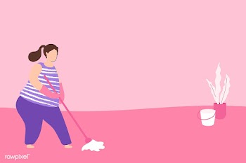 Clean your home to prevent the spread of the coronavirus vector  | Free  vector - 2311196