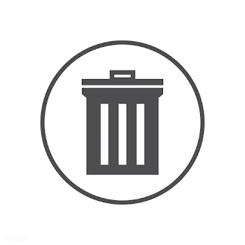 Cleaning bin delete | Free stock vector - 396575