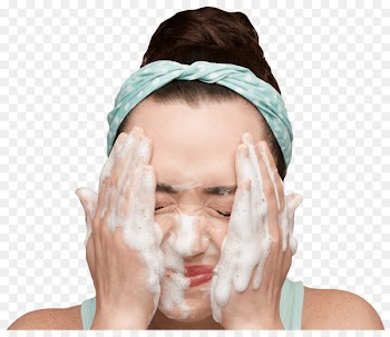 Cleanser Face Skin care Cleaning - woman face 