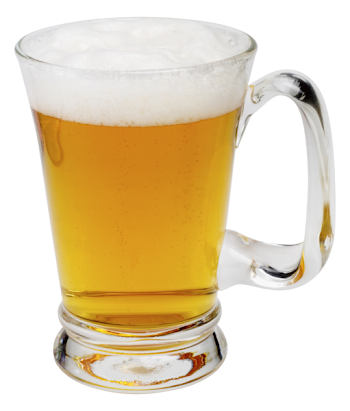 Clear Beer Glass