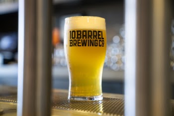 Clear Beer Glass With Yellow Liquid