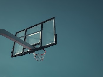 Clear Glass Basketball Hoop