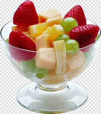 Clear glass bowl, Fruit salad Greek salad, fruit salad transparent background PNG clipart