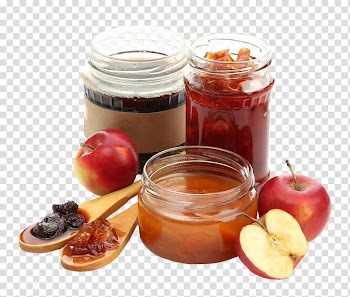 Clear glass container, Varenye Waffle Honey Fruit preserves Sugar, jam jar transparent background PNG clipart
