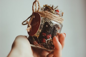 Clear Glass Jar