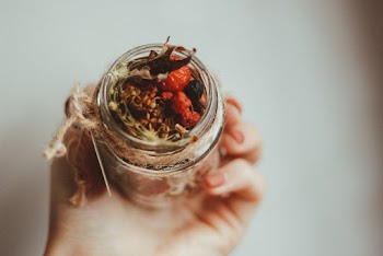 Clear Glass Jar Decor