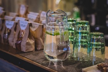 Clear Glass Pitcher