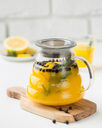 Clear Glass Pitcher