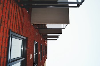 Clear Glass Window With Black Frame
