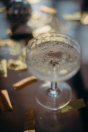Clear Glass Wine Glass