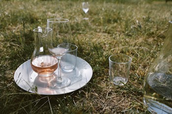 Clear Wine Glass