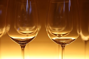 Clear Wine Glass