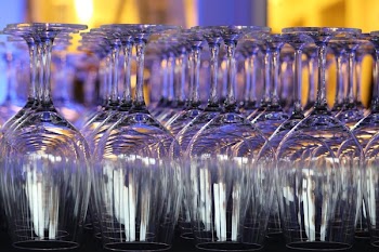 Clear Wine Glass Lot