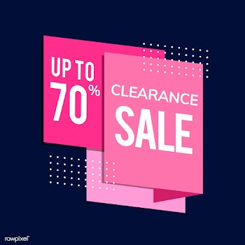 Clearance sale up to 70% shop promotion adver.. | Free stock vector - 538264