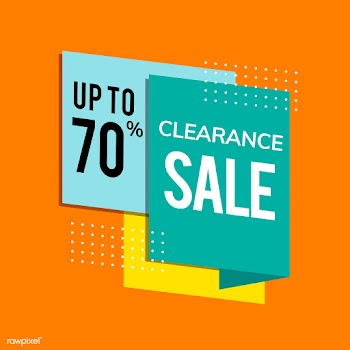 Clearance sale up to 70% shop promotion adver.. | Free stock vector - 538277