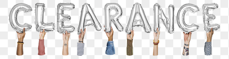 Clearance word png, hands holding | Free PNG - rawpixel