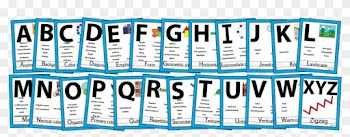 Click Here For The Artist Alphabet Word Wall - Energy Label