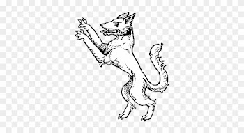 Click To R - Heraldic Wolf