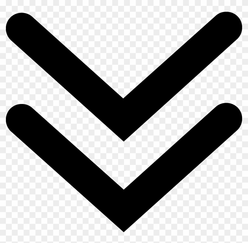 Click To Scroll To Content - Down Arrow Icon Png