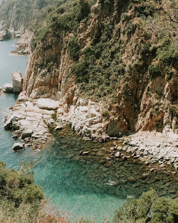 Cliff By The Body Of Water
