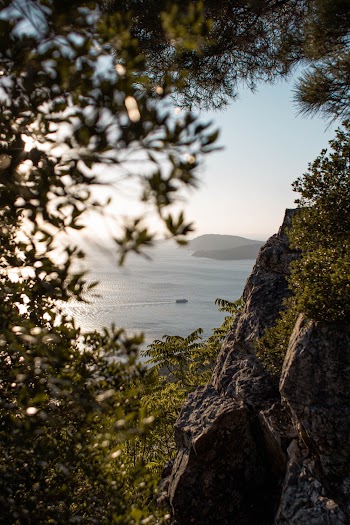 Cliff By The Ocean